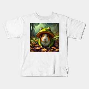 Guinea Pig in Frog Costume Kids T-Shirt